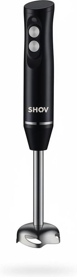 Krachtige Staafmixer met RVS Messen en 2 Snelheden voor Soepen en Smoothies - Foto 1