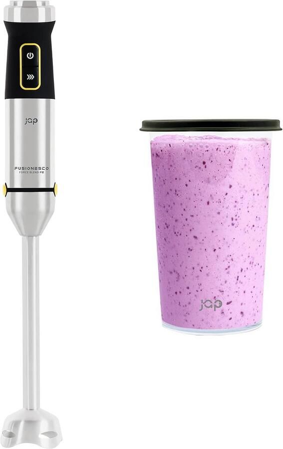 Krachtige Staafmixer Set met 1200W Motor 21 Snelheden en Turbo Inclusief Vershoudbak