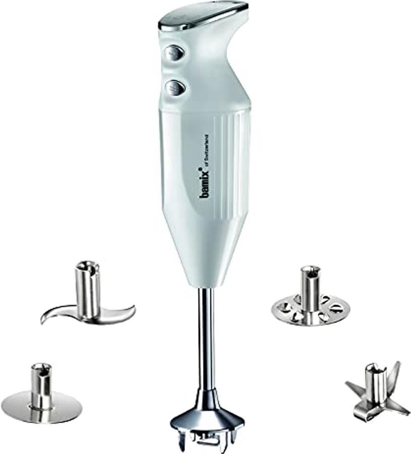 Krachtige Staafmixer Set Met Multifunctionele Mesjes en RVS Schijven 350 Watt 2 Standen