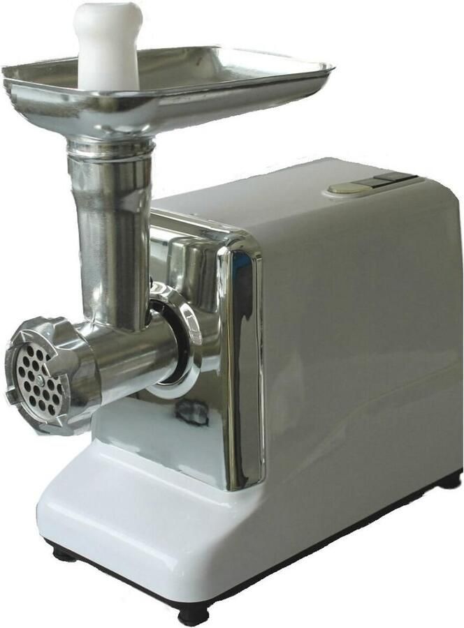 Krachtige Vleesmolen met Omkeerfunctie Roestvrijstalen Messen en Vulaccessoires