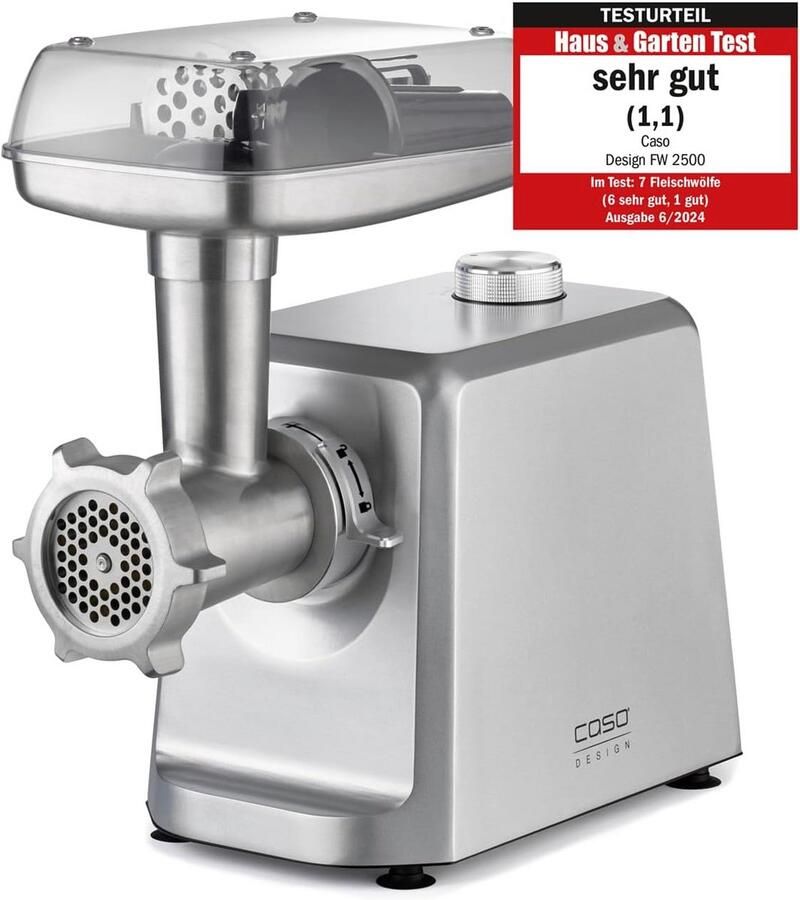 Krachtige Vleesmolen met Titanium Mes en Uitgebreide Accessoires