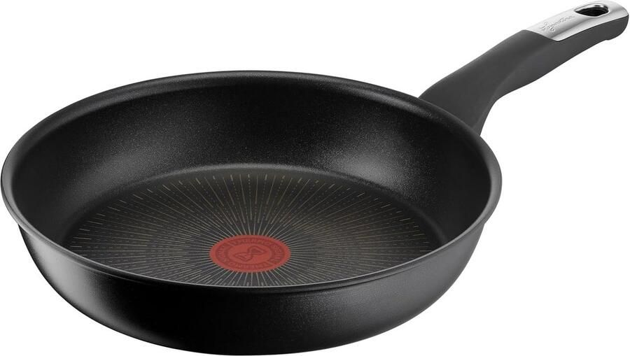 Krasbestendige Antiaanbakpan 26 cm met Titanium Coating voor Alle Warmtebronnen Inclusief Inductie