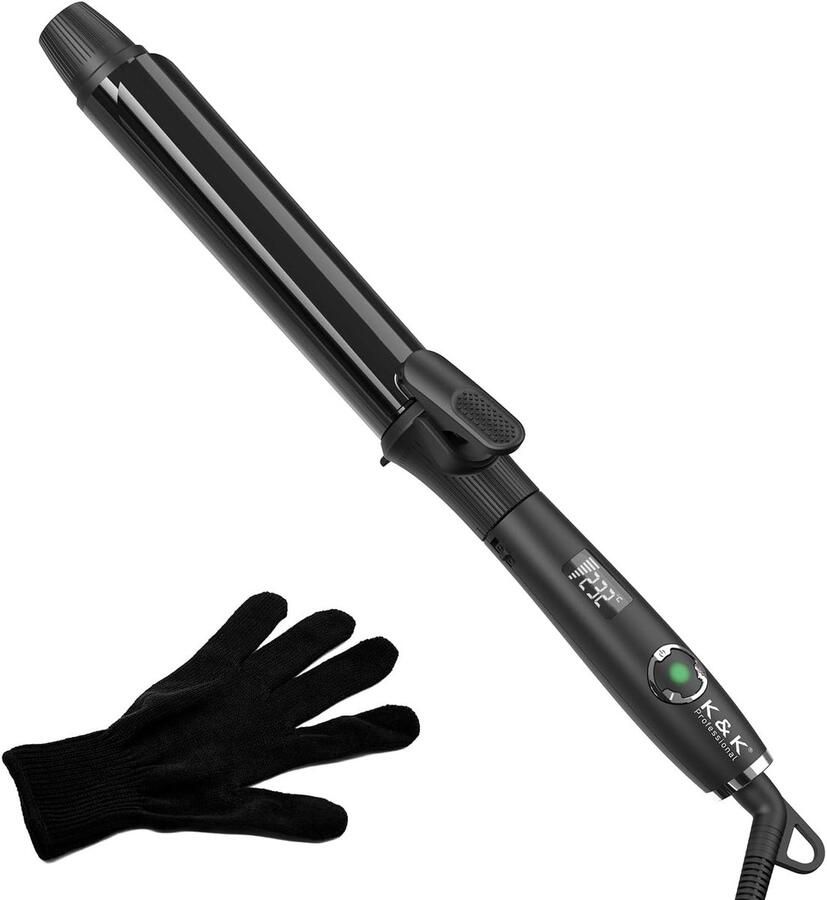Krultang Keramische Coating Snel Opwarmen Digitale Temperatuurweergave Voor Dames