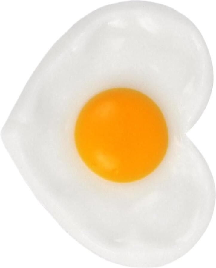 Kunstmatige Eieren Nep Gebakken Eieren Grappige Pranks Realistisch Ontwerp 9x7x1 cm Enkel