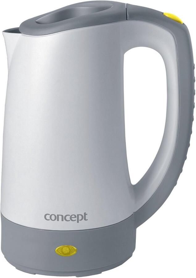 Reis Waterkoker Compacte Ketel Koken Onderweg Automatische Spanningsomvormer 04 liter Grijs Wit