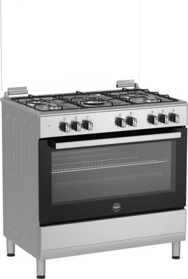 La Germania Cook SEL9MX 5 gasverlichting Elektrische oven Multifunctioneel roestvrij staal