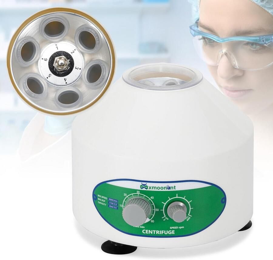 Laboratorium Centrifuge 0-4000 Tpm Tafelmodel voor PRP PRF en Universitaire Toepassingen