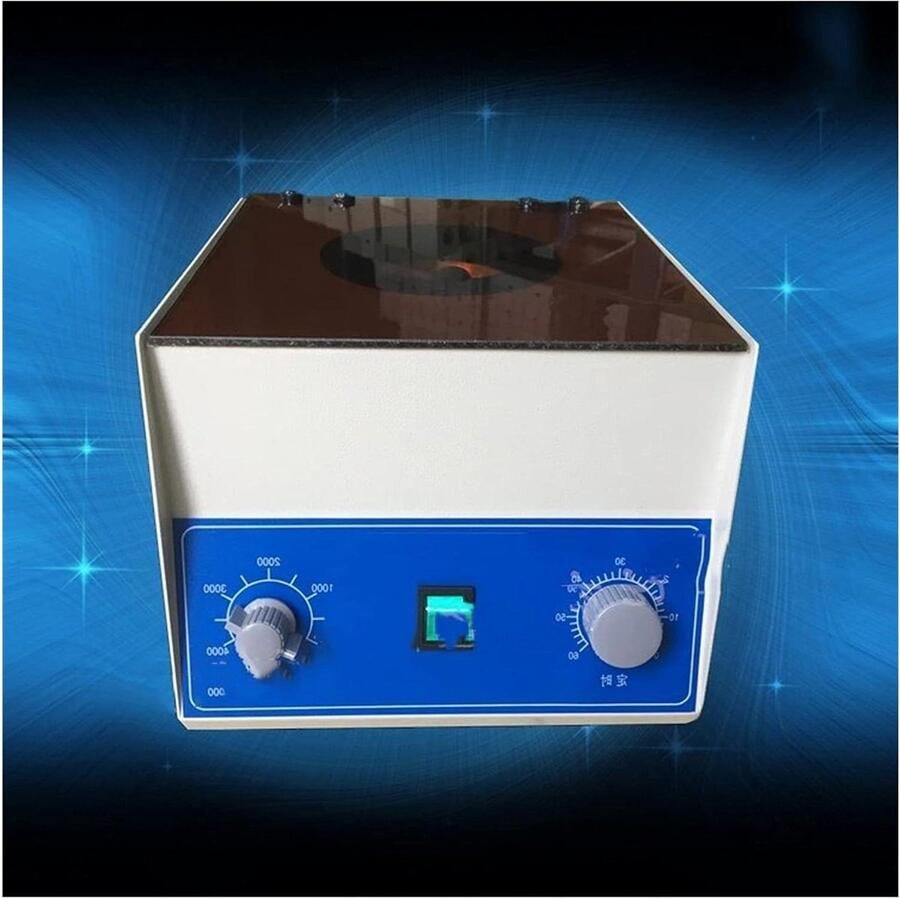 Laboratorium Centrifuge Scheidingsapparaat Monster Scheiding Stille Werking 20ml x 6 Zilver