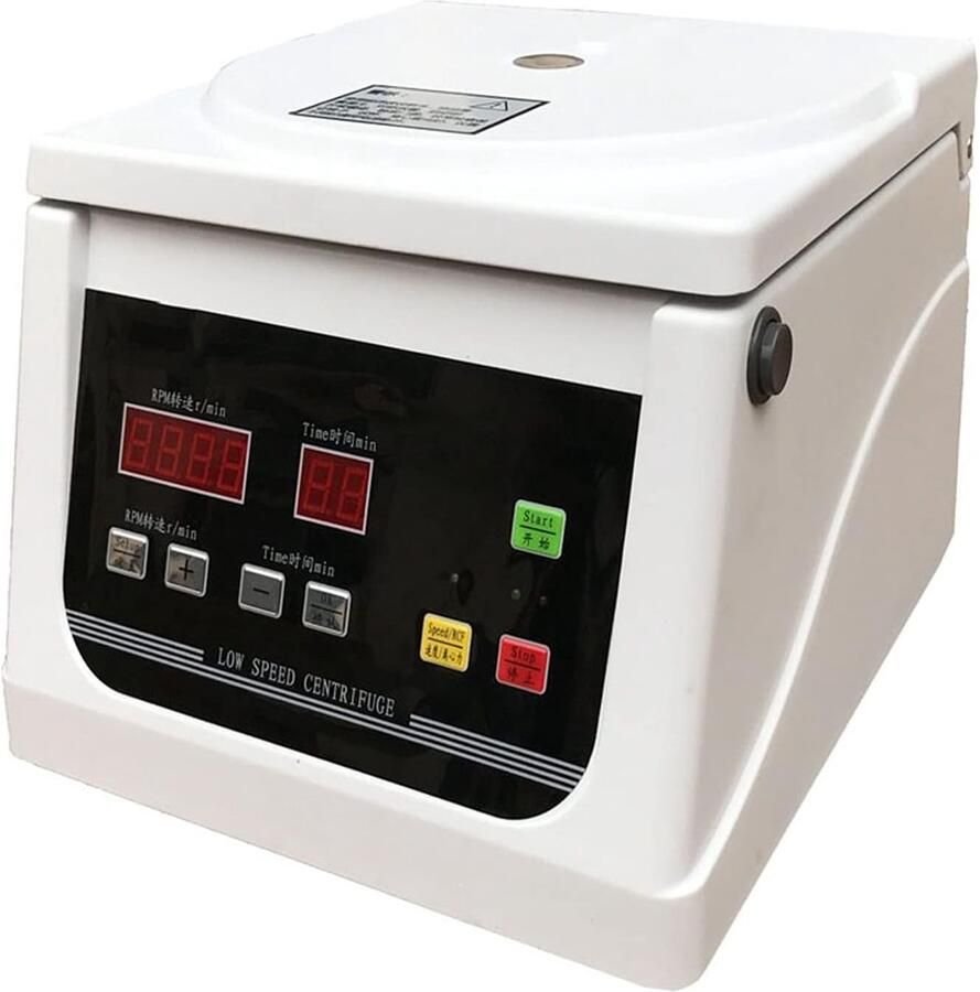 Laboratorium Centrifuge Snelheidsscheider Vloeistofscheiding Microcomputerbesturing 4000 RPM