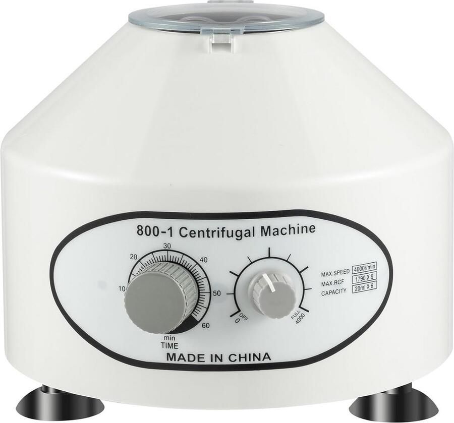 Laboratorium Centrifuge Tafelmodel 4000 tpm met Timer voor Onderzoek en Analyse