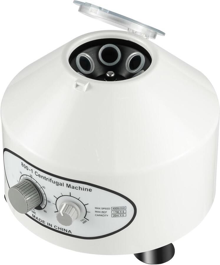 Laboratorium Centrifuge Tafelmodel Apparaat Bloedplasma Scheiden Variabele Snelheid 20ml Capaciteit