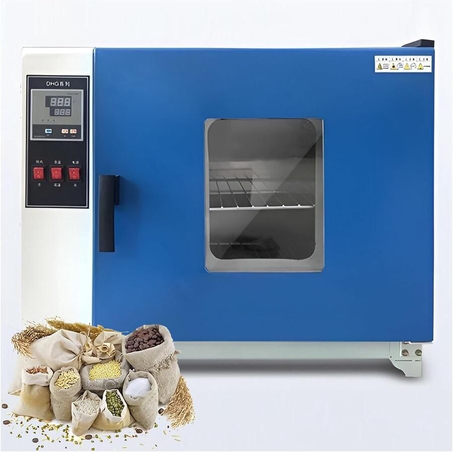 Laboratorium Droogoven Geforceerde Luchtoven Nauwkeurig Drogen Constante Temperatuur 16 Liter Capaciteit Blauw