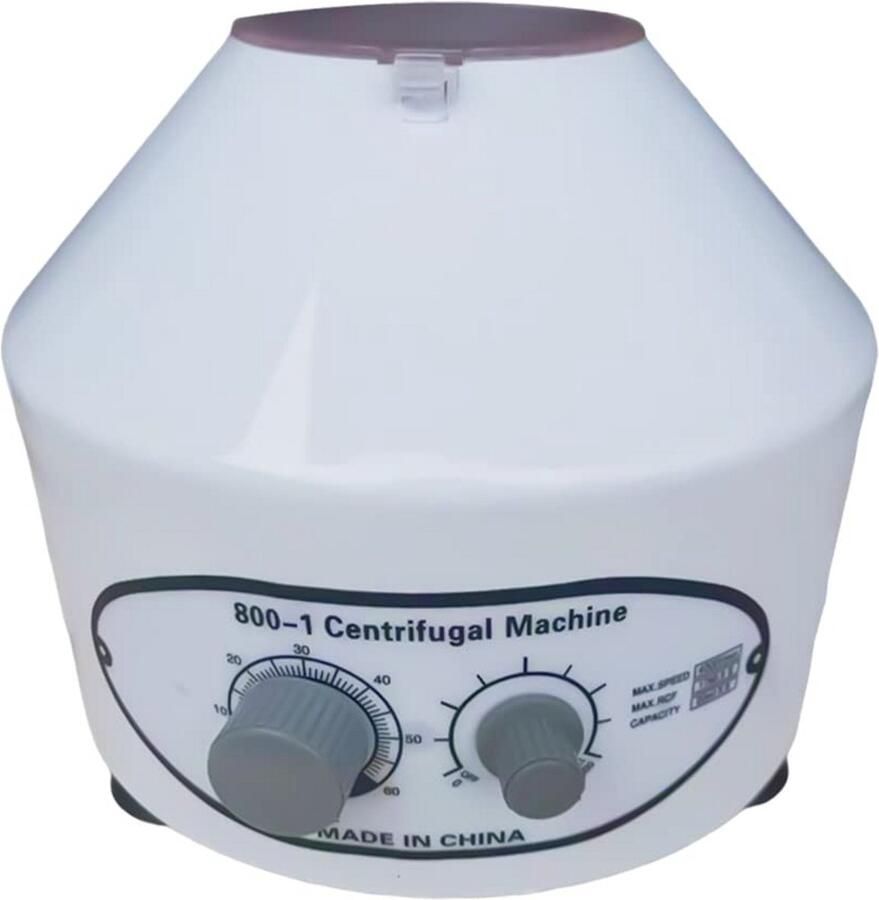 Laboratorium Microcentrifuge Tafelmodel 4000 RPM Capaciteit 6x20ml Digitale Timer