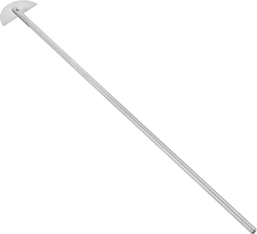 Laboratorium Roerstaaf Mengstaaf Reagens Wetenschappelijk mengen Vouwbare peddels 34 cm Zilver