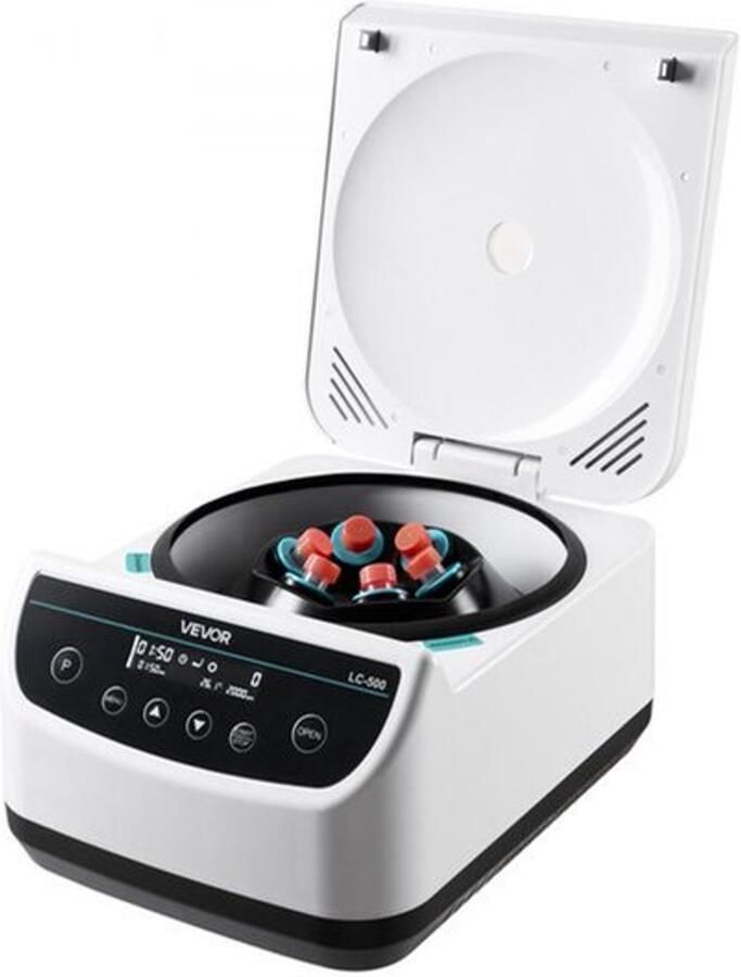 Laboratoriumcentrifuge Elektrisch 100-2100 xg RCF 6 Buiscapaciteit 15 50 ml Kunststof En Staal Voor Biologie En Geneeskunde