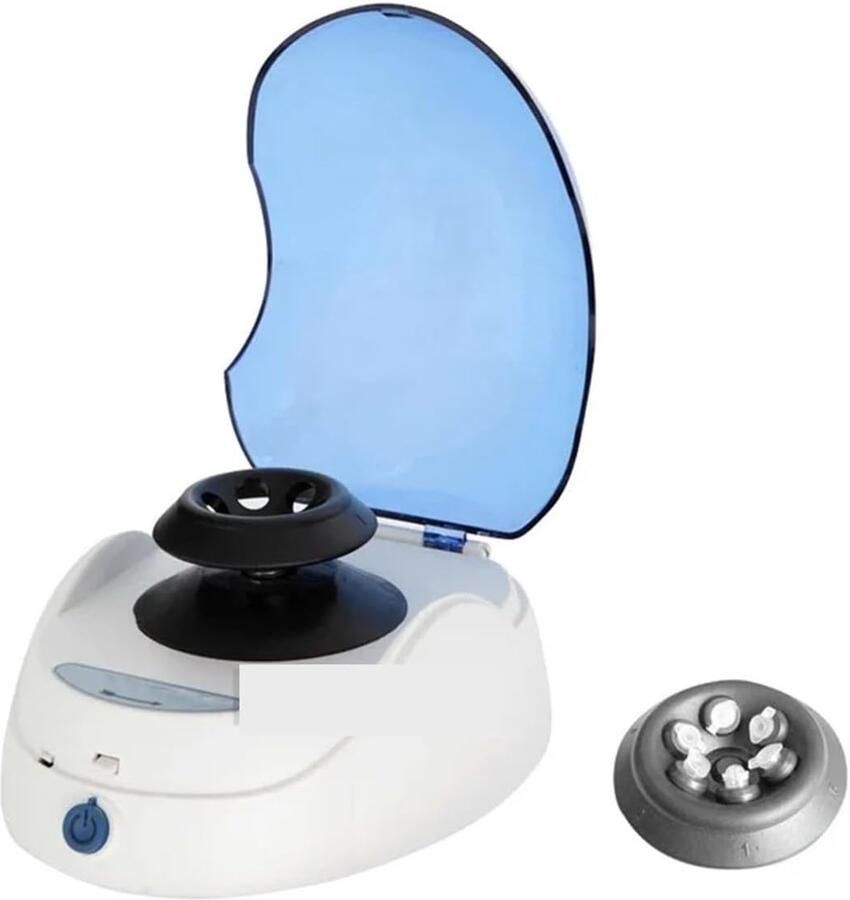 Laboratoriumcentrifuge Mini centrifuge Laboratoriumwerk Stille technologie 6000 tpm Wit