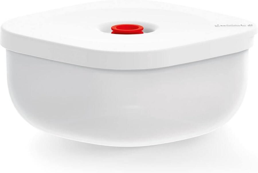 Lage Vacuüm Bewaarbak voor Voedselopslag Wit