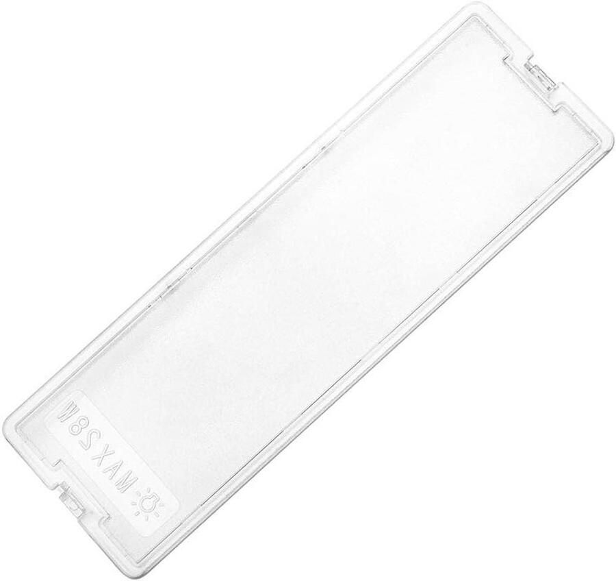 Lampenkap Afzuigkap Reflector Goede Verlichting Duurzaam Materiaal 50 x 155 mm Transparant