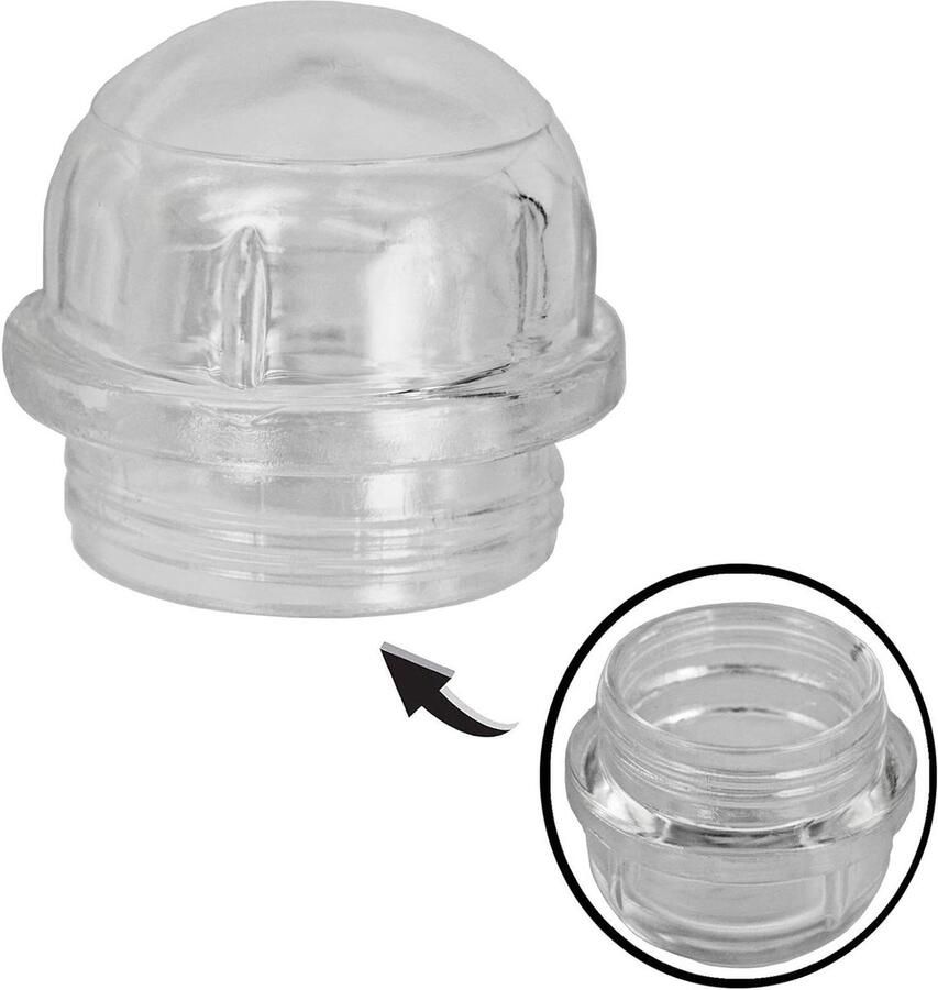 Lampenkap Oven Lamp Cover Lens Oven Reparatie Schroef Fitting Standaard Maat Transparant