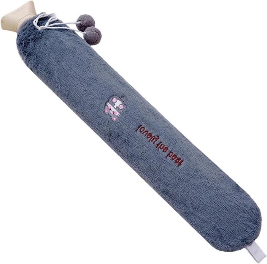 Lange Warmwaterkruik Waterfles Bed Warm Bed Opwarmen Snelle Warmte Opslag 60 cm Multicolor