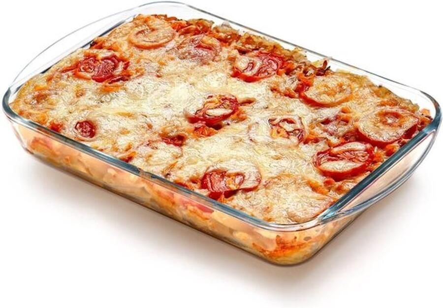 Lasagna Schalen voor de Oven 1.8L 31x20x5cm Glas Bakvormen Rechthoekige Ovenbestendige Schalen voor Gerechten