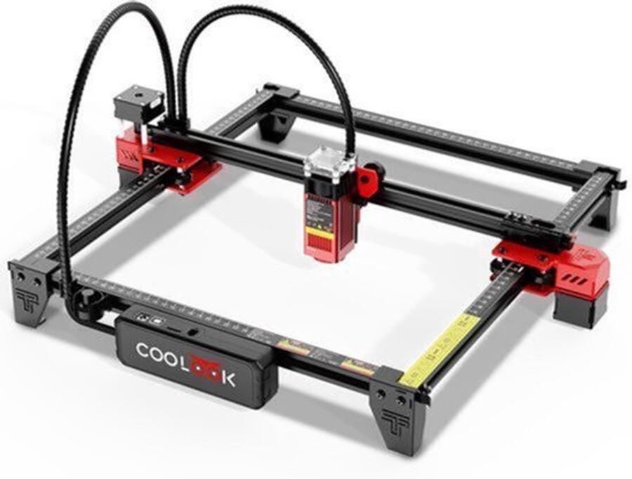 Lasergraveermachine Wifi Bediening 5 W Laservermogen 300x300 mm Graveergebied Aluminium Voor Hout En Acryl