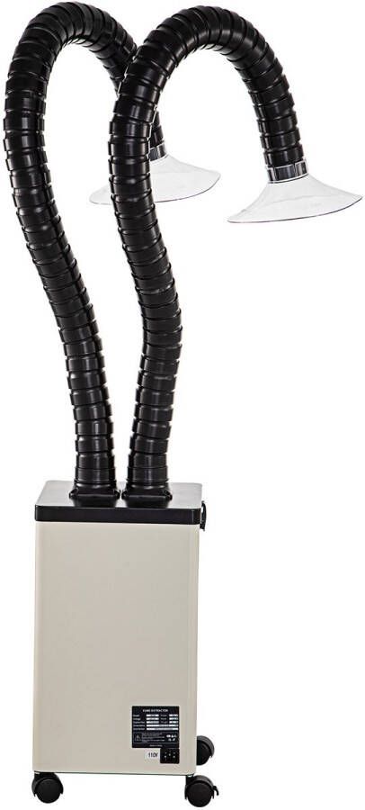Lasrookafzuiger Soldeer Damp Absorber Afzuigkap 150 W met 3-trapsfilters