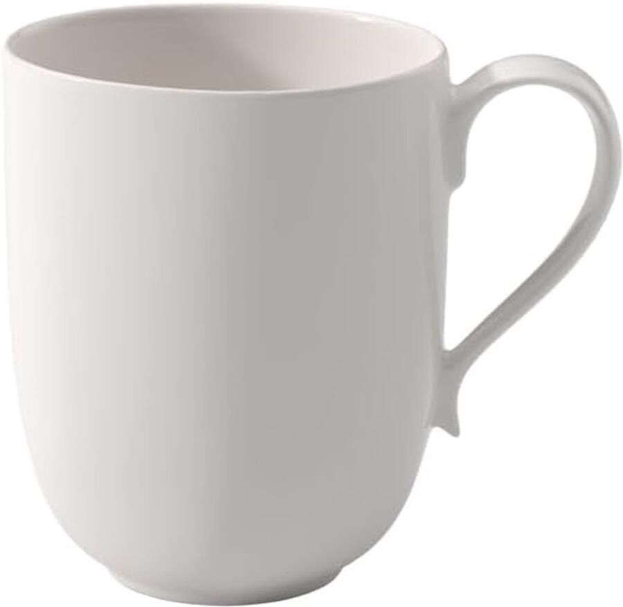 Latte Macchiato Cup Grote Koffiebeker Koffie Genieten Rustiek Design 350 ml Wit