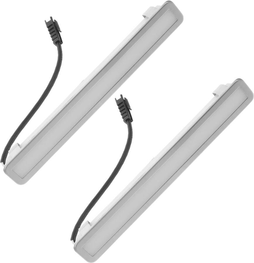 LED Afzuigkap Verlichting Kookplaat Lamp Keuken Verlichten Energiezuinig Ontwerp 2 Stuks Zilver