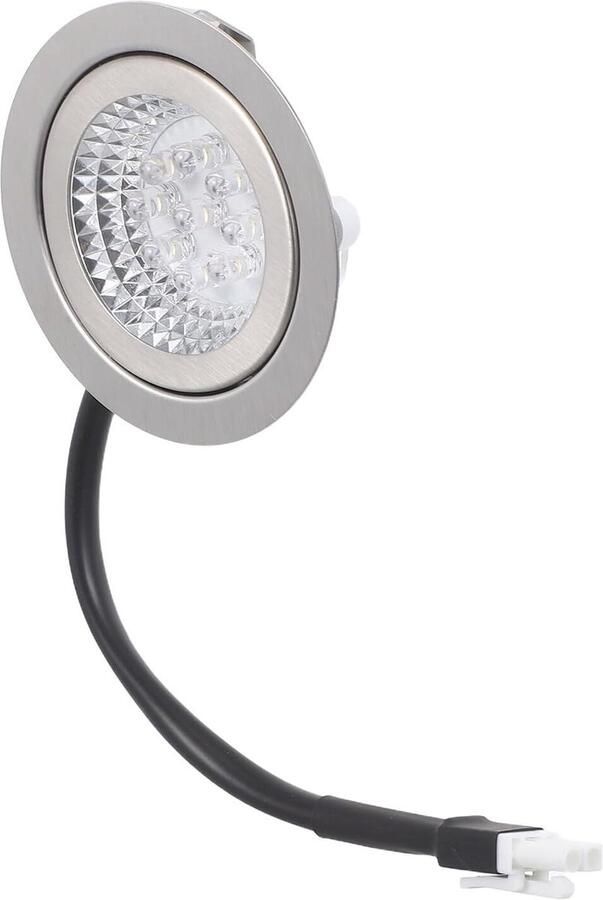 LED Inbouwverlichting voor Afzuigkap 12V DC Ronde Vorm Koude Wit Hoogzichtbaar Laag Energieverbruik Geschikt voor Keuken en Camper