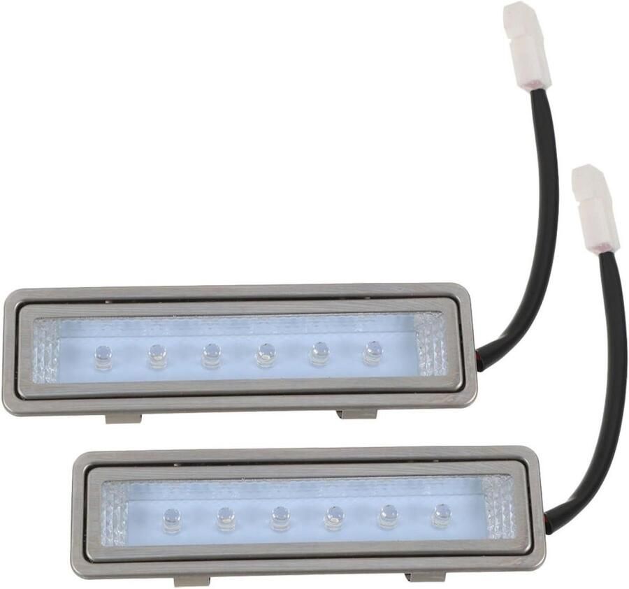 LED Kookplaathoek Lampen Vervangende Lampen Keuken Verlichting Koken Hoge Helderheid 2 Stuks Wit