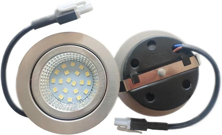 LED Lamp Afzuigkap Keukenverlichting Lamp Verlichting Monteren Geschikt voor 60mm Gaten 2 stuks Warm Wit