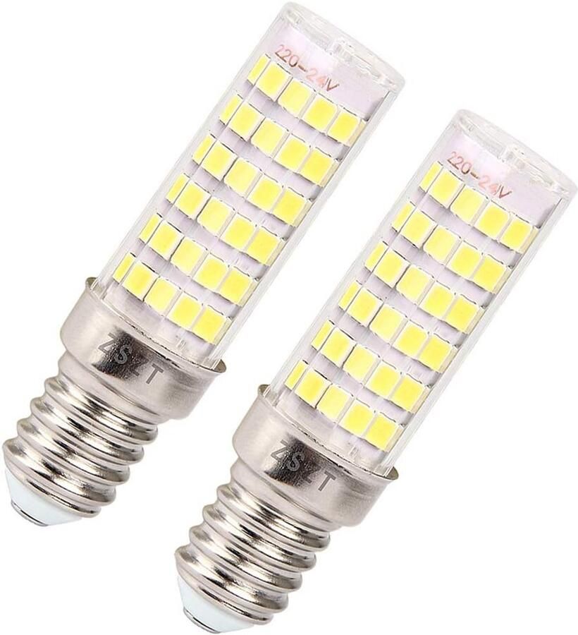 LED Lamp E14 7W Koud Wit 6000K voor Afzuigkap 2 Stuks