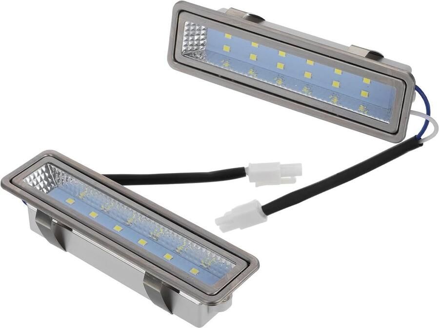 LED Lamp Keuken Afzuigkap Verlichting Koken Verlichten Hittebestendig Materiaal 12 cm Zilver