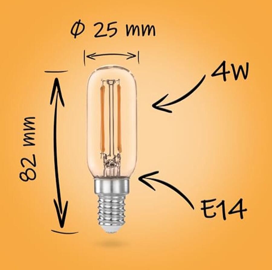 LED Lampen Kookplaathoek Verlichting Boven Fornuis Warm Wit Licht 2 Stuks Wit