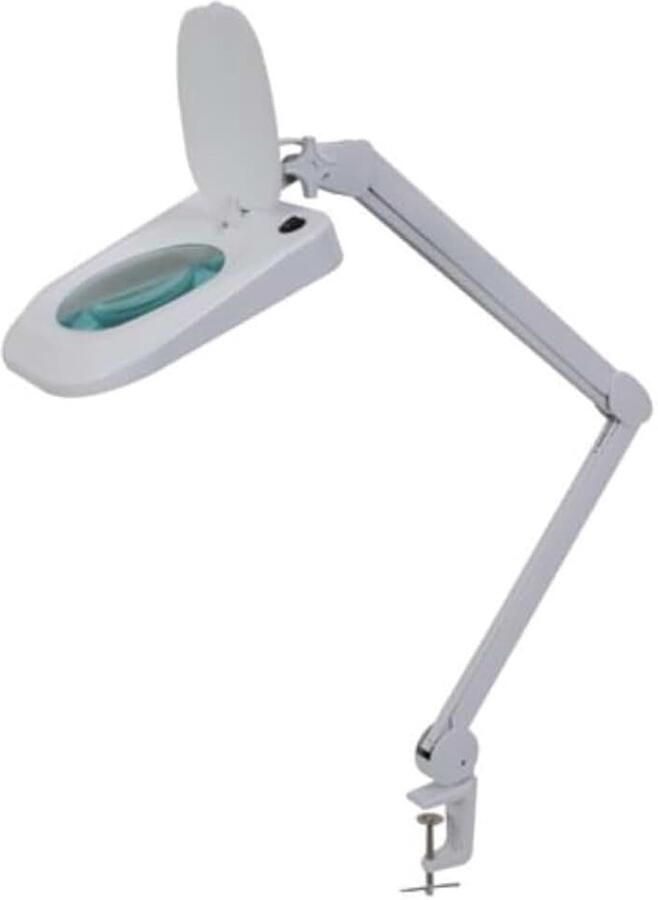 LED loeplamp met klem 10 W vergrootlamp 2 25x vergroting 5 dioptrie lens 152 mm 6500 K daglicht witte bureaulamp voor lezen diamond painting hobby beauty en precisiewerk