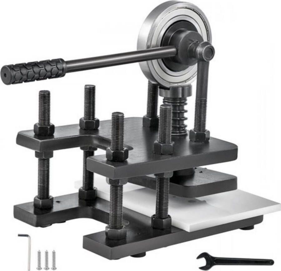Leersnijmachine PRO Snijmachine voor leer 180x120 mm Handmatig Voor Reliëfdruk