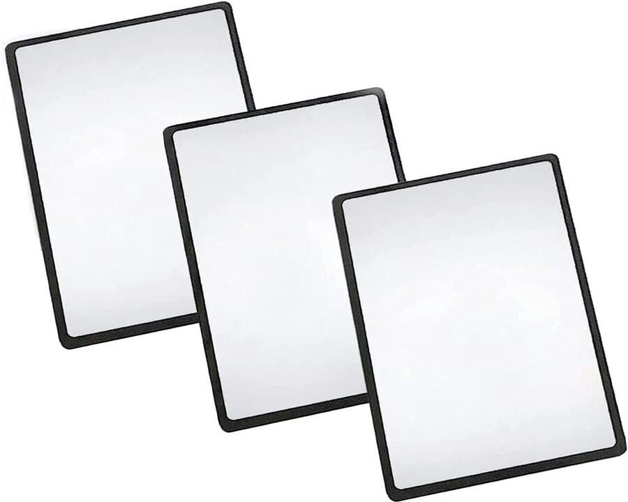 Leesloepen Fresnel Lens Vergrootglas 3x (300%) Voor Hele Pagina's Voor Senioren Lezen Sieraden Boeken Groot Formaat