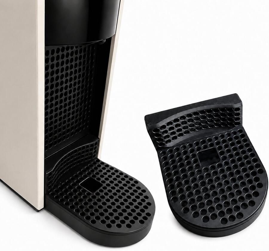 Lekbak Geschikt voor Nespresso Essenza Mini Breville Essenza Mini – Lage Drip Tray – Opvangbak – Verhoogde Bekerhoogte – Eenvoudig te Reinigen – Zwart