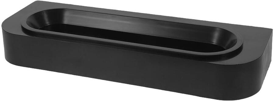 Lekkertray IJsmachine Wateropvangbak Keukenhygiëne Efficiënt Systeem 23 cm Zwart