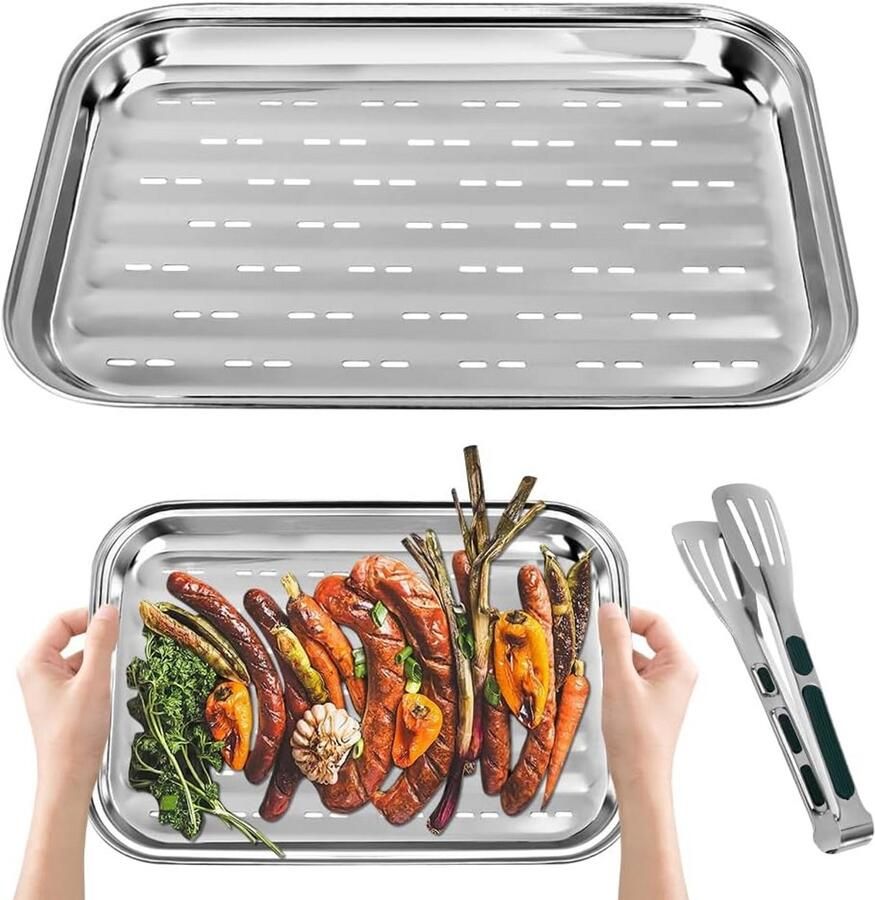 Lekvrije grillplaat voor perfecte grillresultaten