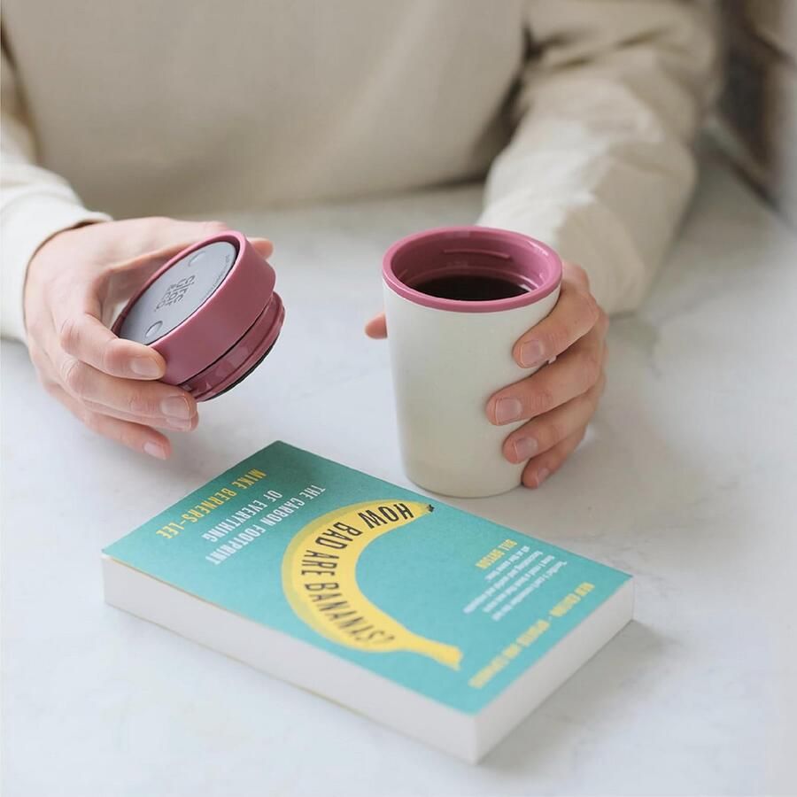 Lekvrije Herbruikbare Koffiemok 340ml 100% Afsluitbaar & 360° Drinken