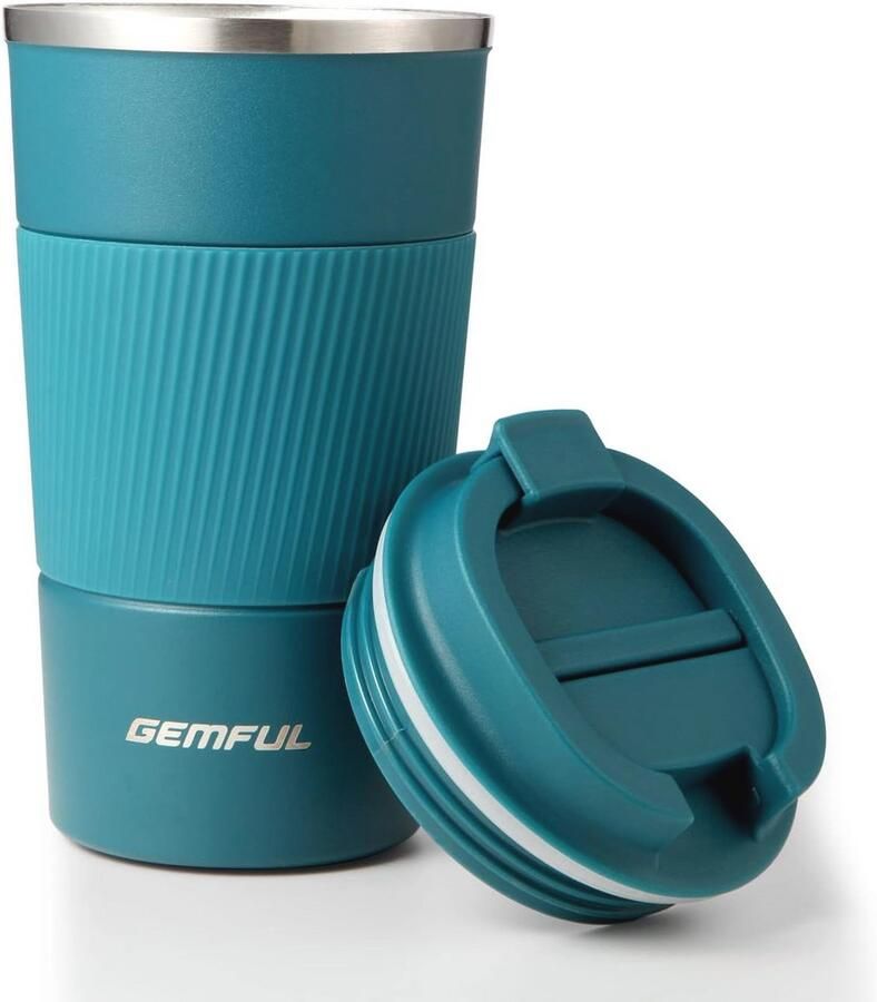 Lekvrije Roestvrijstalen Reismok voor Koffie en Thee 510ml
