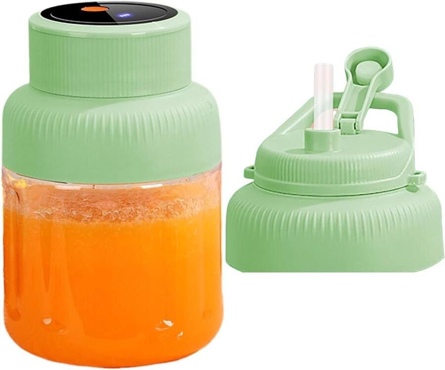 Lemon Juicer Electric Mini Fruit Press 1300ml Rechargeable Electric Fruit Press Cup for Kitchen Restaurant Apartment and Meeting