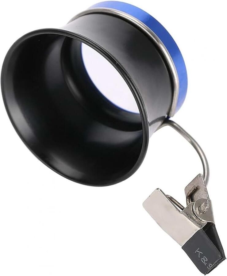 Lenzenvloeistof Vergrootglas Draagbare Loepen Sieraden Vergrootglas Horlogemaker Sieraden Horloge Reparatie Tool voor Juweliers Mechanica Machinisten(20X)