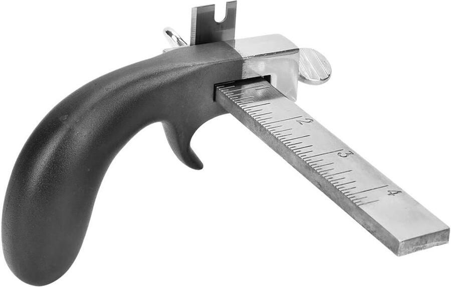 Leren riem snijmachine Aluminium handvat Professioneel snijgereedschap Voor het knippen van leer ShopVlot