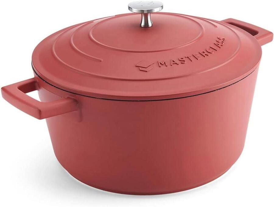 Lichtgewicht Gietaluminium Braadpan 4L Oven- en Inductie Kookplaat Bestendig