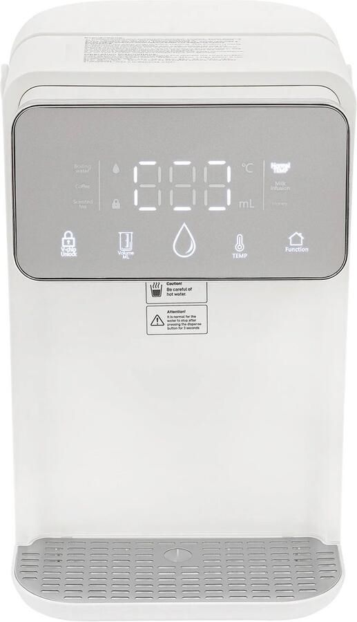 Lifero HeetwaterDispenser 3 5 Liter Kokend Water 25-100℃ 2000Watt Waterkoker met Temperatuurregeling Warmwaterdispenser