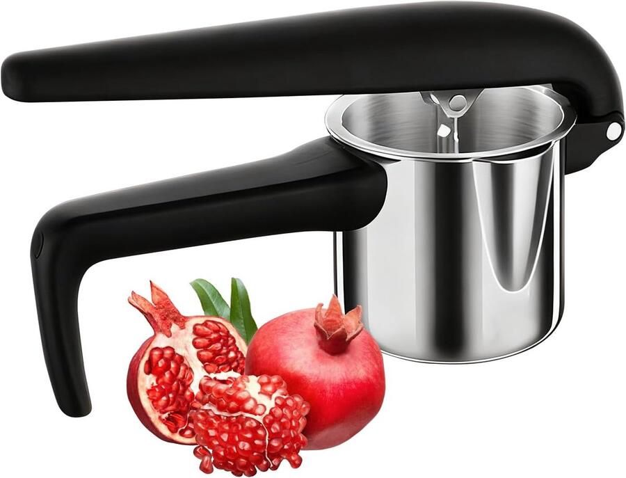Limoenpers Roestvrijstaal Citruspers Keuken Sap Extraheren Voedselveilig Ontwerp 175 x 13 x 175 cm Zilver
