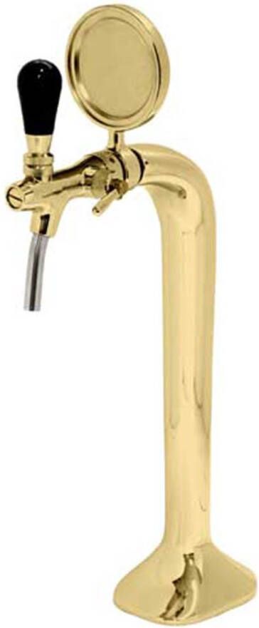 Lindr Cobra Tapzuil 1-taps PVD messing kleurig